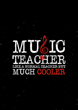 Music Teacher Wall Art