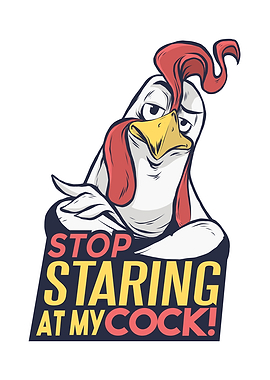Funny Staring at Cock