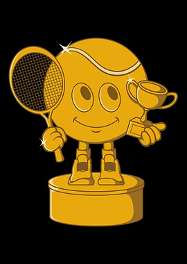 Tennis Cup Trophy