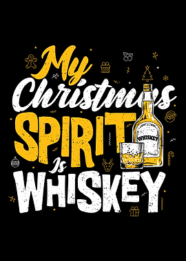 My Christmas Spirit Is Whi