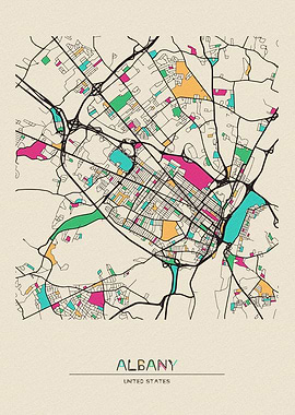 Albany Map