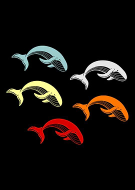 Whale Mammal Sea Gift Idea