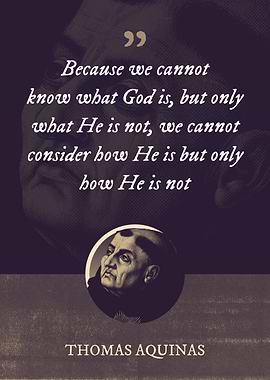 Because we cannot know