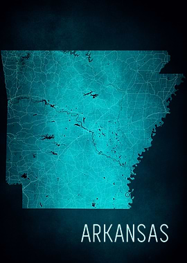 Arkansas State Map