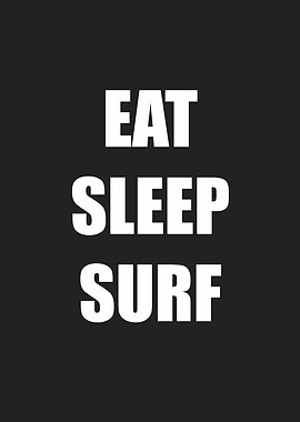 eat sleep surf