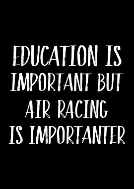 Air Racing is Importanter