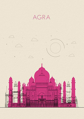 Agra Skyline