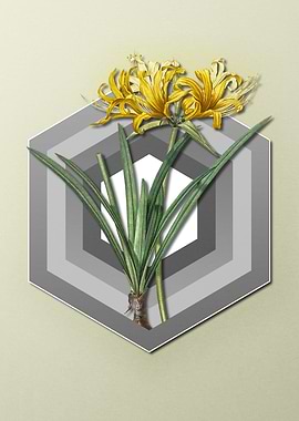 Yellow Flower on Pastel