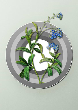 Flowers on Light Pastel