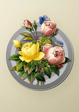 Roses on Light Pastel