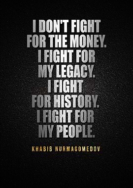 khabib nurmagomedov quote