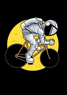 Biker Astronaut Bicycle