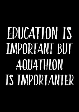 Aquathlon is Importanter
