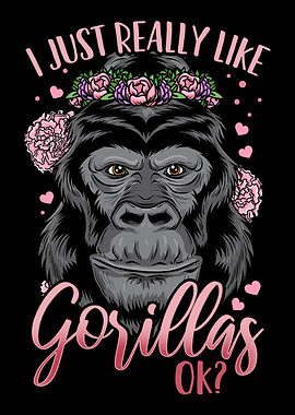 Gorilla Ape Gorilla Lover