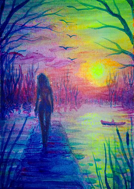 The muse of the poet