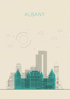 Albany Skyline