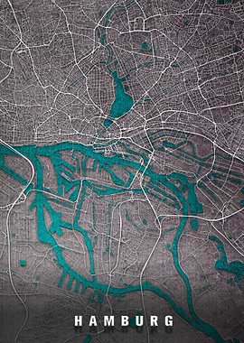 Hamburg Map
