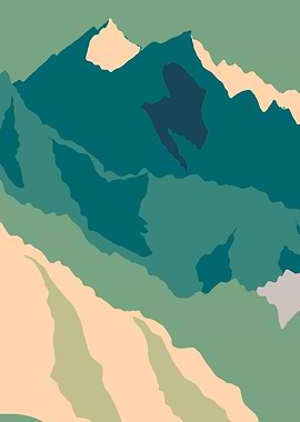 Blue Mountain Minimal Art