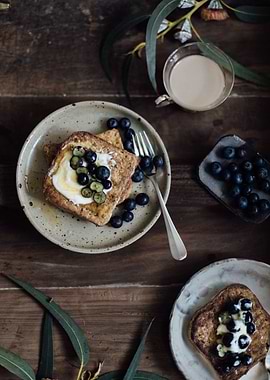 Healthy Breakfast Table