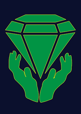 GREEN DIAMOND HANDS