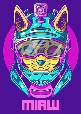 Mecha Cute Cat Miaw