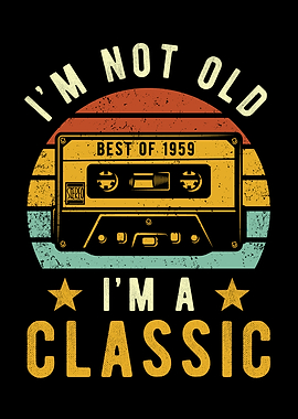 Birthday Retro Style Born