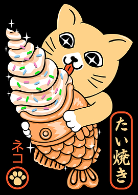 Taiyaki Cat