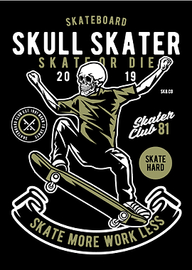 Skull Skater Logo