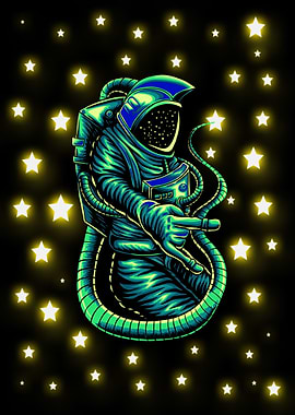 Universe Space Astronaut
