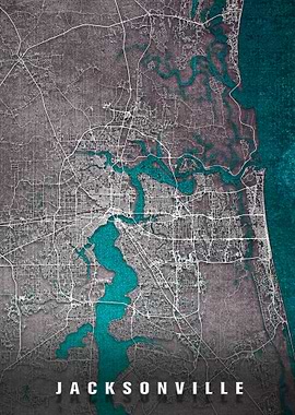 Jacksonville Map
