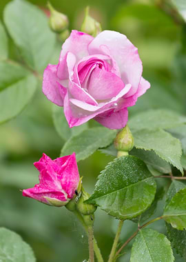 raindrops on the rose