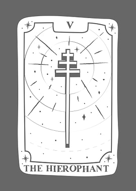 White Tarot THE HIEROPHANT