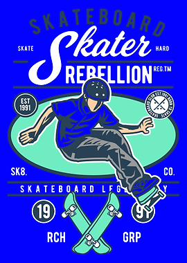 Skateboard Rebellion Logo