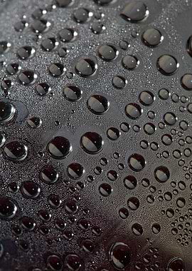 Droplets macro background
