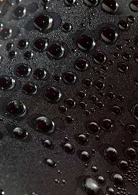 Droplets macro background