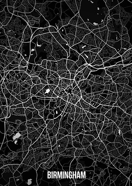 Birmingham Dark Map