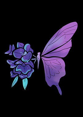 Butterfly Flowers Butterfl