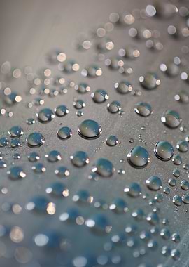 Water drops background