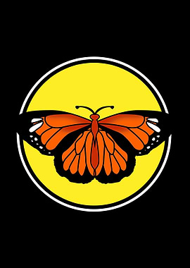 Monarch Butterfly Vintage