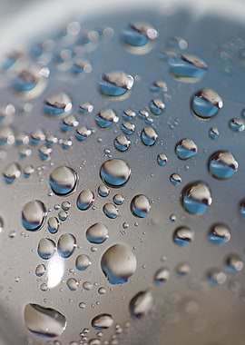 Water drops background