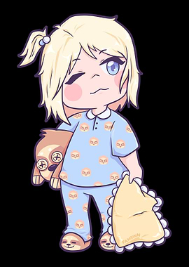 Sloth girl daughter baby c