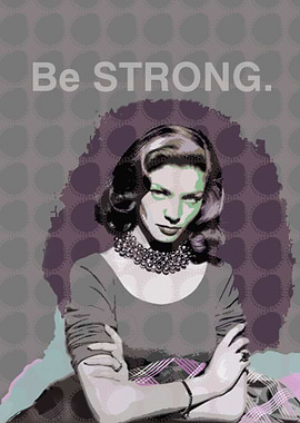 Lauren Bacall poster