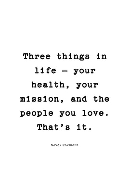 Three Things Quote