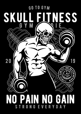 Skull Fitness No Pain Gym