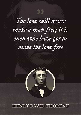 The law will never make a