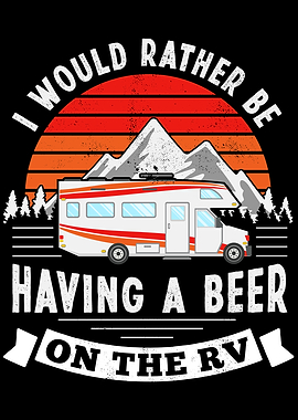 Having a Beer on the RV