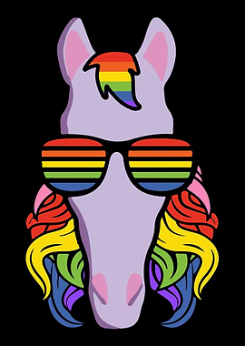Gay Lesbian LGBT Horse