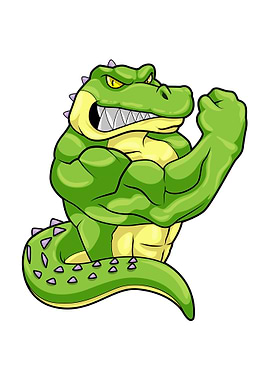 Crocodile Bodybuilder