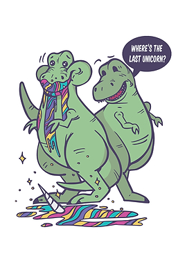 Last Unicorn Dino Rex Gift