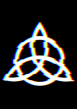 Triquetra Symbol Glitched